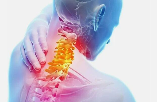 Osteochondral disease in the cervical area