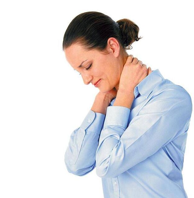 Headaches in women caused by chest osteochondrosis