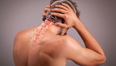 Cervical osteochondral disease in men